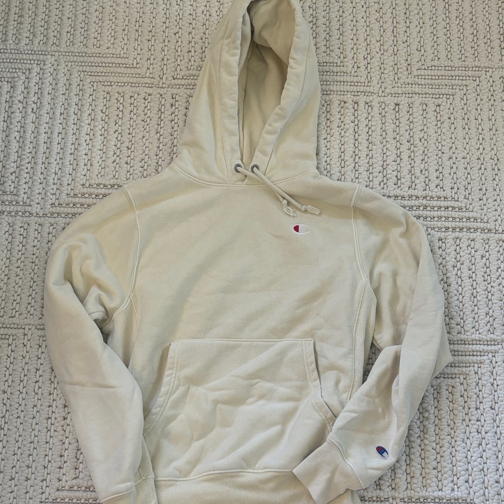 Champion  Cream Hoodie